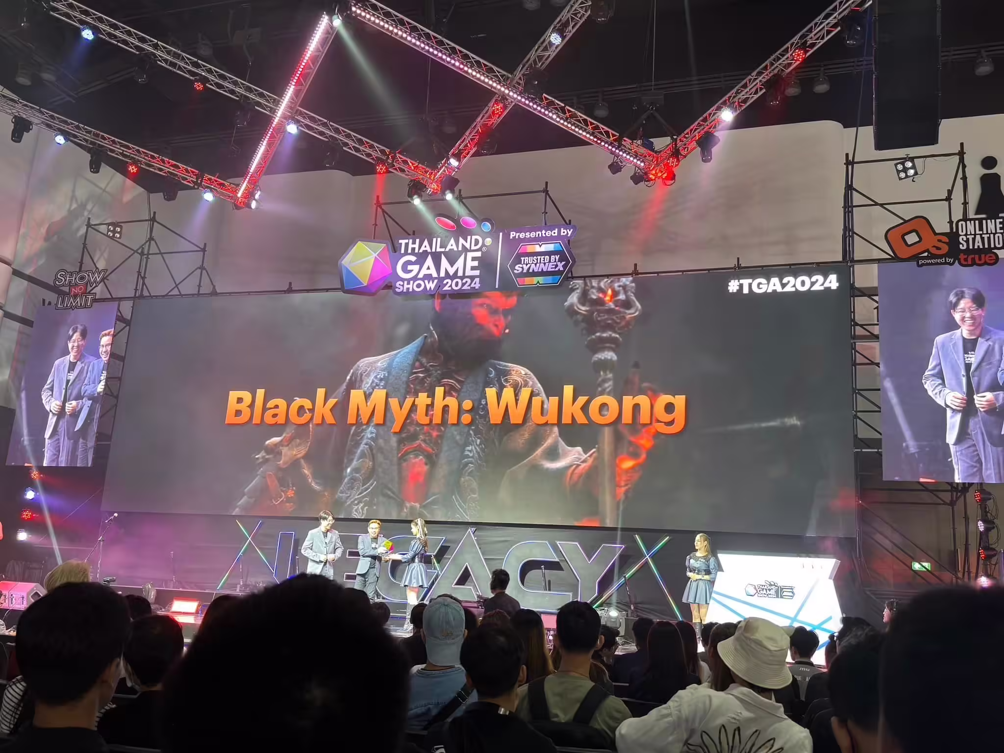 《黑神话：悟空》拿下泰国 TGA 2024 年度最佳游戏，斩获多项殊荣